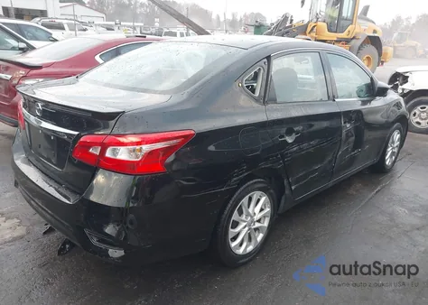 2017 Nissan Sentra S z USA, uszkodzony, nr VIN 3N1AB7AP6HY245649